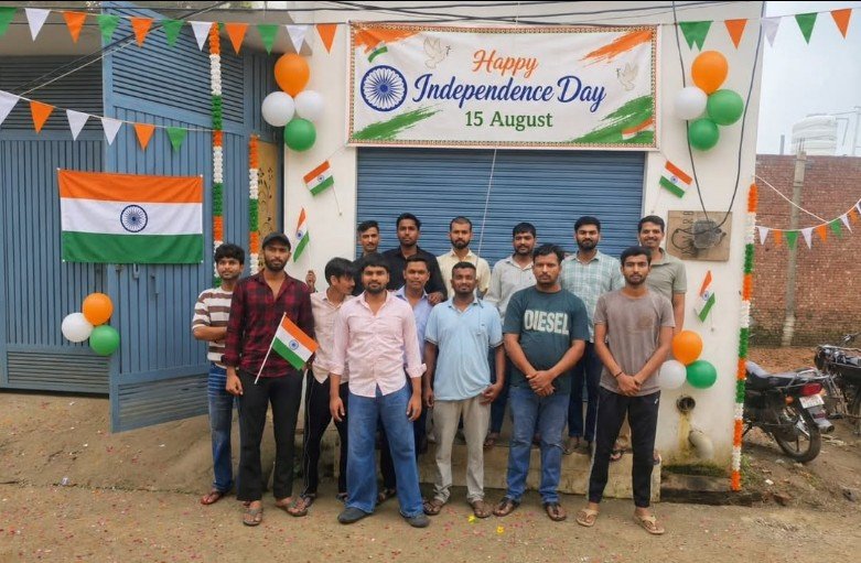 Guru Sewa Samiti team on 15 August